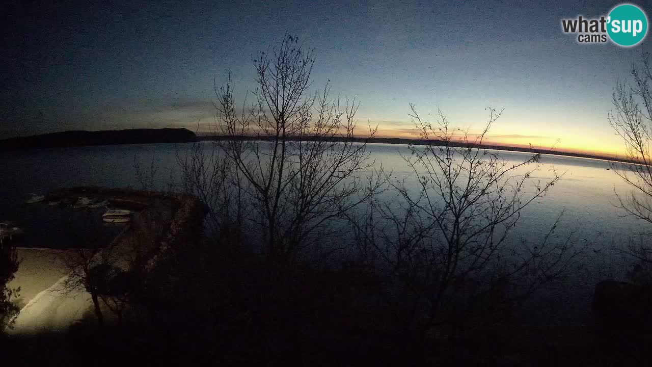 Camping Odmoree camera en vivo Ražanac – Dalmacia