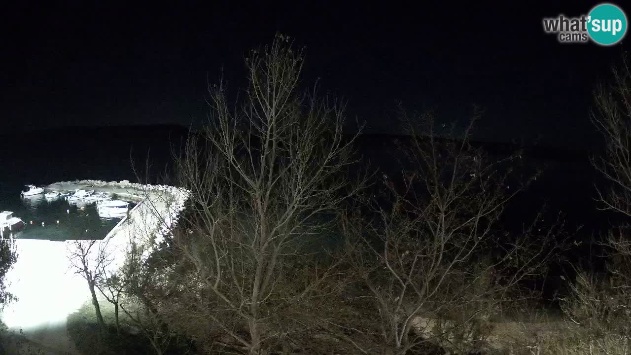 Camping Odmoree camera en vivo Ražanac – Dalmacia