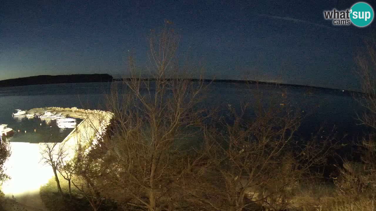 Camping Odmoree live webcam Ražanac – Dalmatien