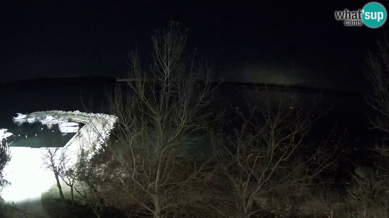 Camping Odmoree live webcam Ražanac – Dalmatien