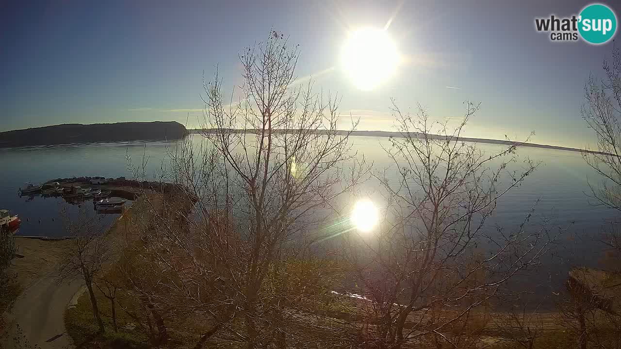 Camping Odmoree camera en vivo Ražanac – Dalmacia