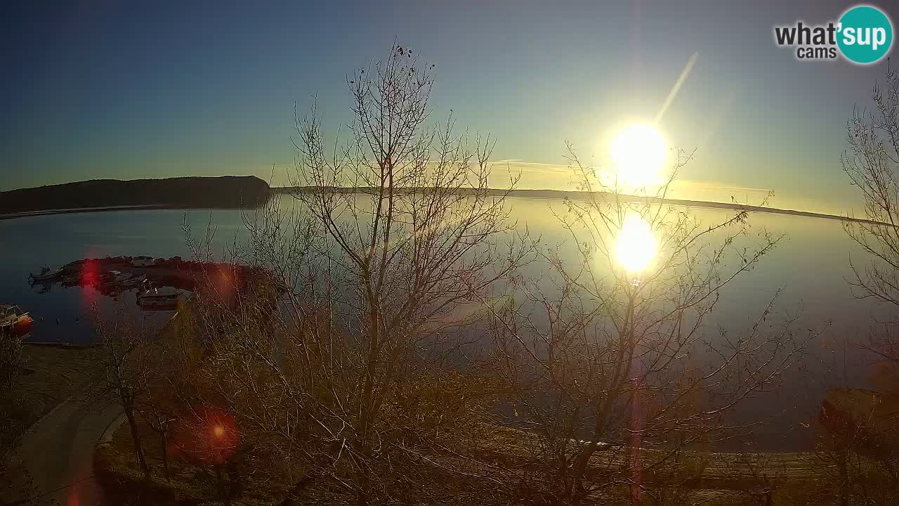 Camping Odmoree camera en vivo Ražanac – Dalmacia