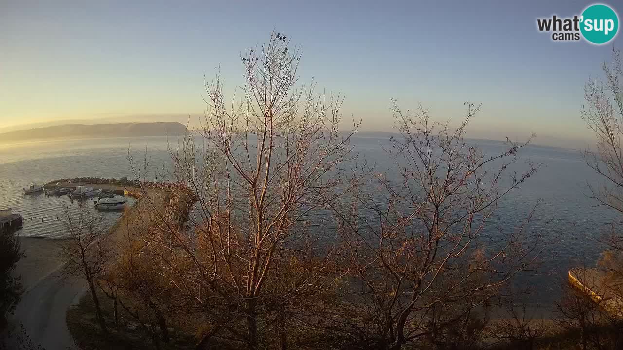 Camping Odmoree camera en vivo Ražanac – Dalmacia