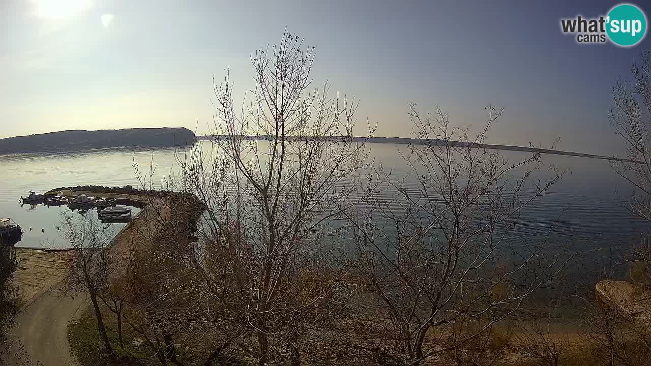 Camping Odmoree live webcam Ražanac – Dalmatien