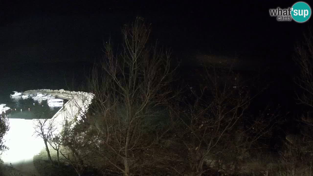 Camping Odmoree camera en vivo Ražanac – Dalmacia