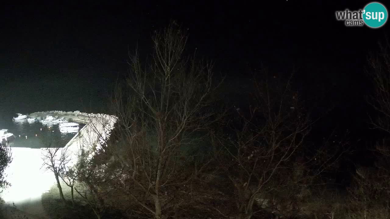 Camping Odmoree live cam Ražanac – Dalmatie