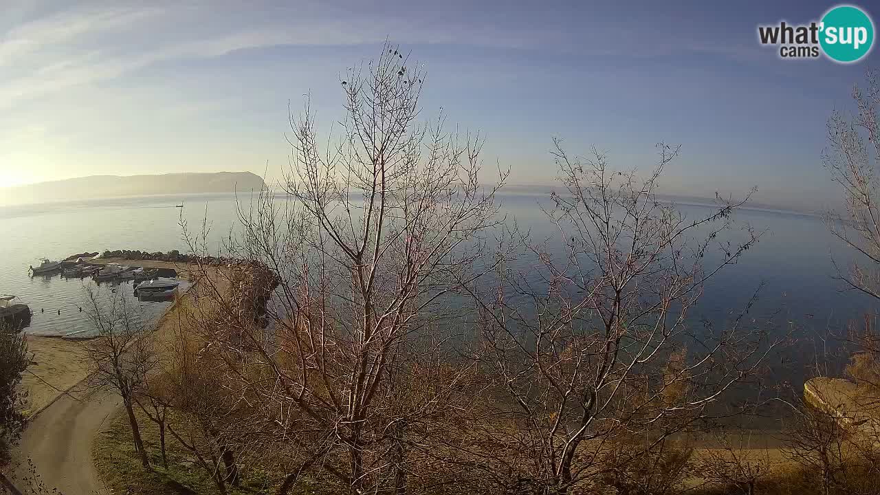 Camping Odmoree live webcam Ražanac – Dalmatien