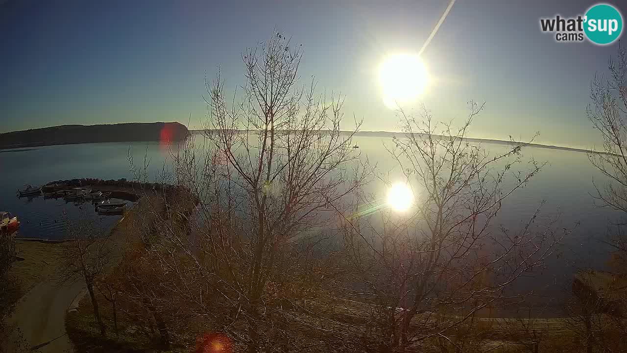 Kamp Odmoree spletna kamera Ražanac – Dalmacija