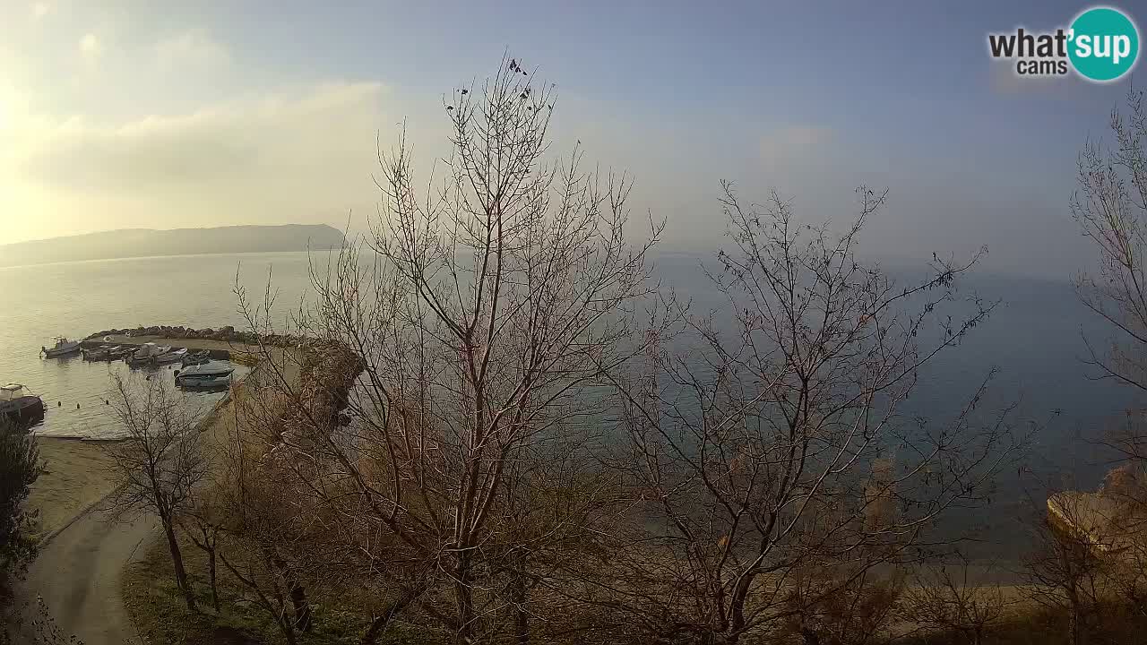 Camping Odmoree live webcam Ražanac – Dalmatien