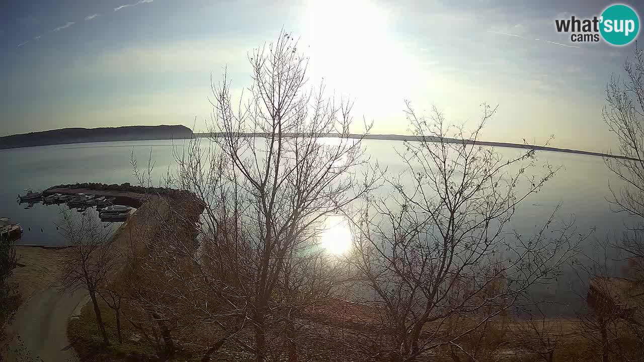 Camping Odmoree live cam Ražanac – Dalmatie