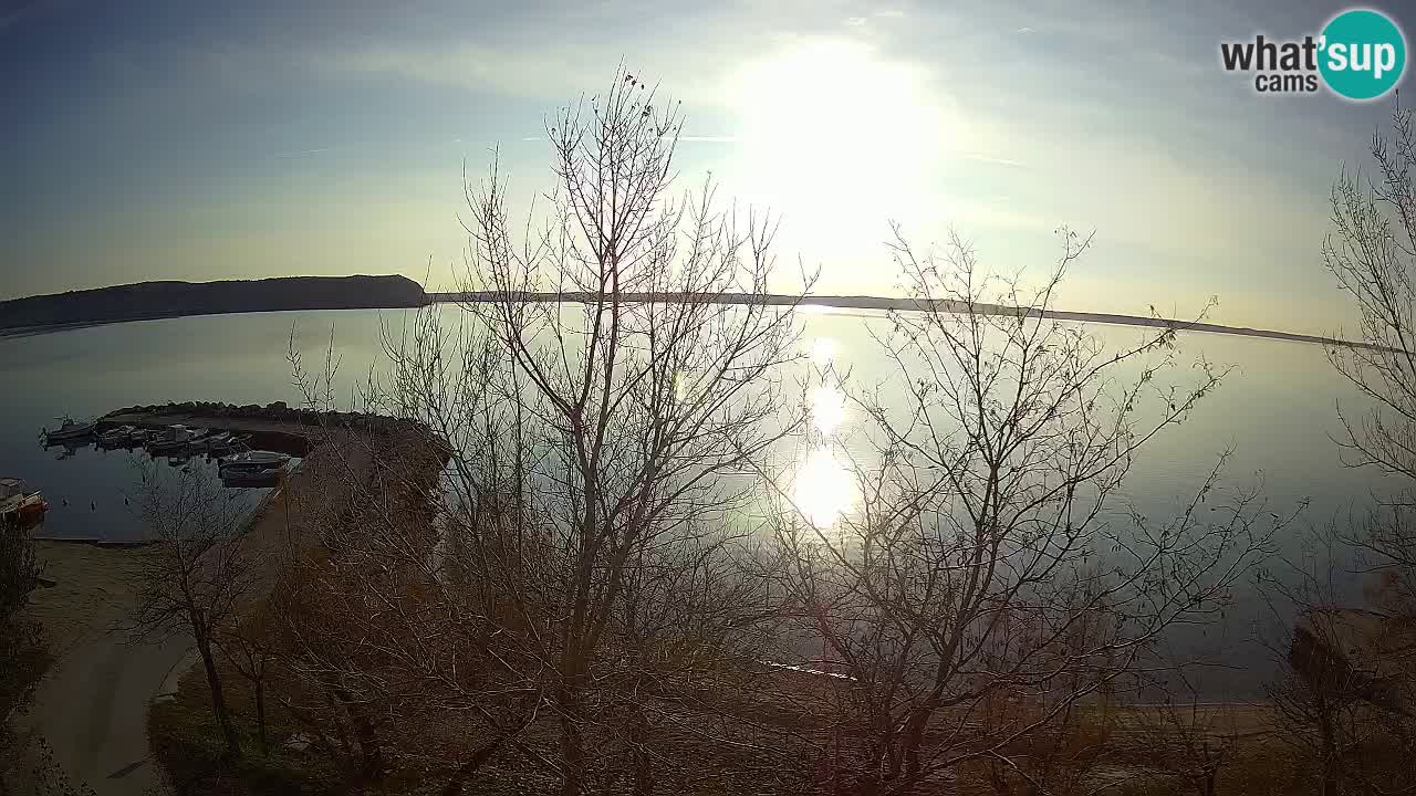 Kamp Odmoree spletna kamera Ražanac – Dalmacija