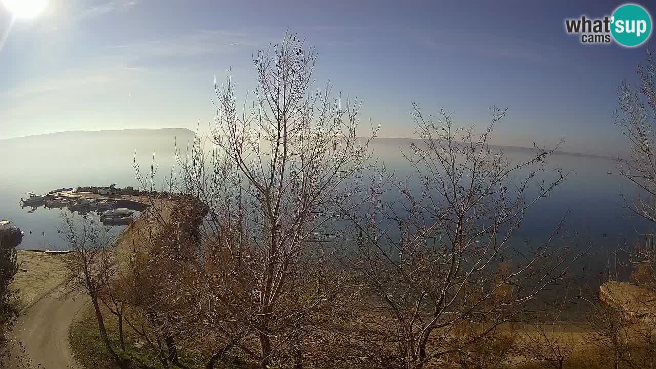 Kamp Odmoree spletna kamera Ražanac – Dalmacija