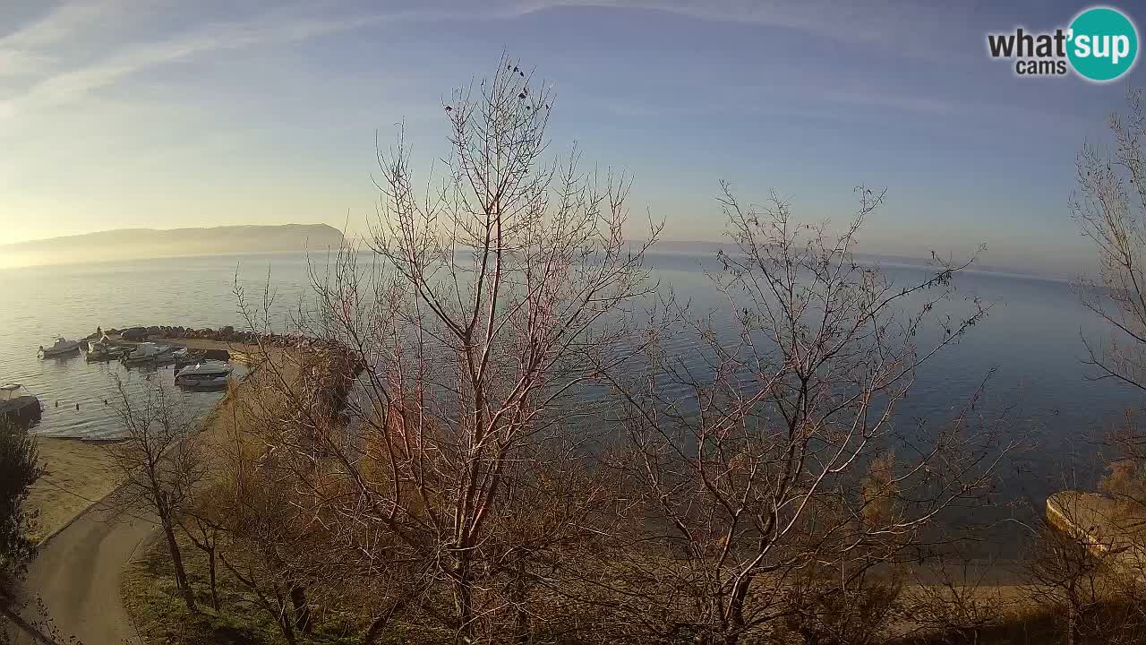 Camping Odmoree live webcam Ražanac – Dalmatien