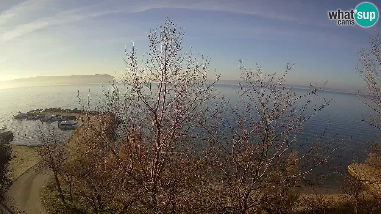 Camping Odmoree live webcam Ražanac – Dalmatien