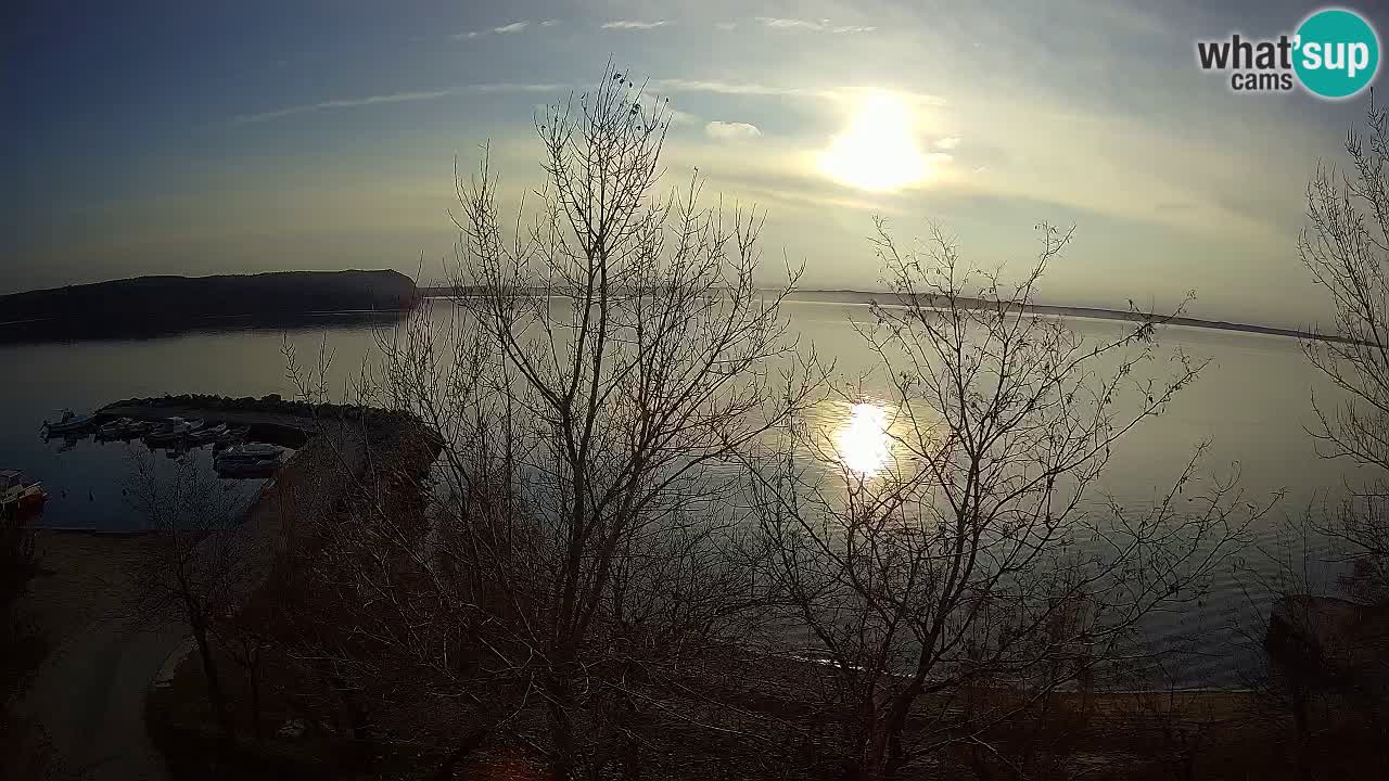 Camping Odmoree live webcam Ražanac – Dalmatien