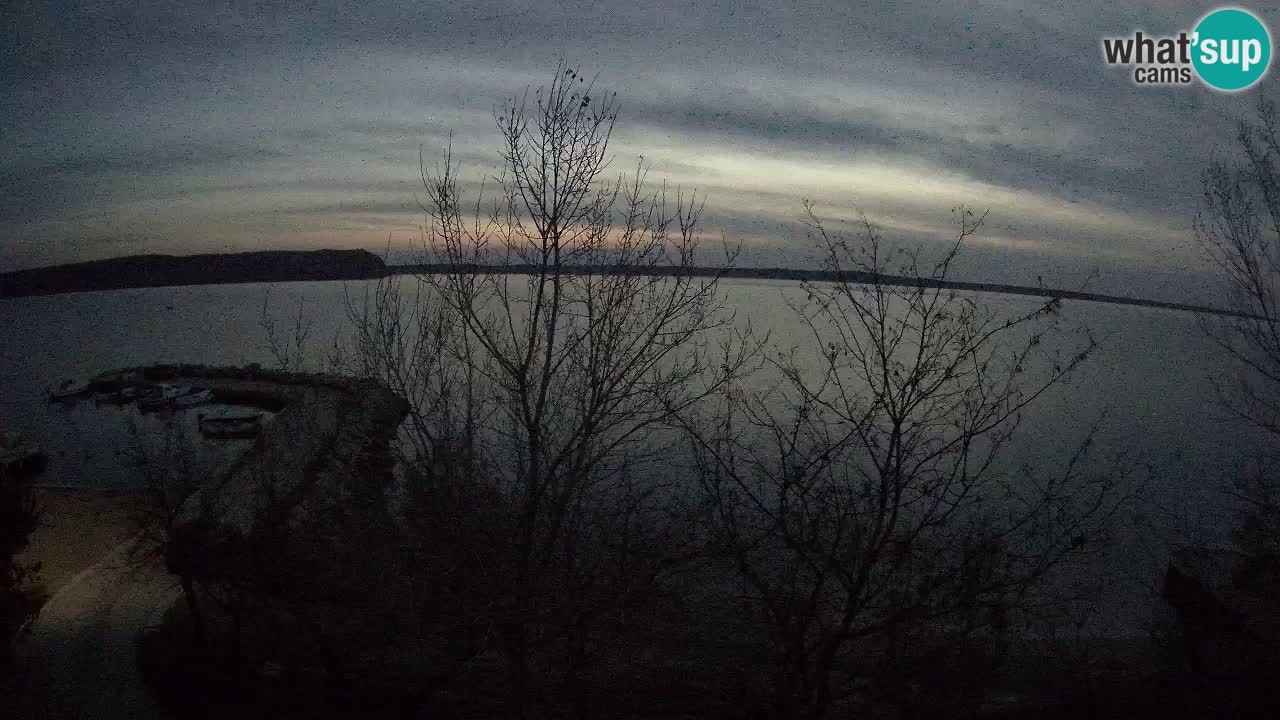 Camping Odmoree live webcam Ražanac – Dalmatien