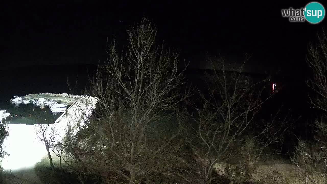 Camping Odmoree live cam Ražanac – Dalmatie