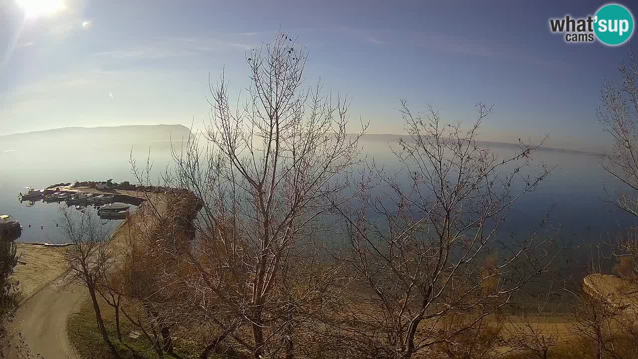 Camping Odmoree live webcam Ražanac – Dalmatien