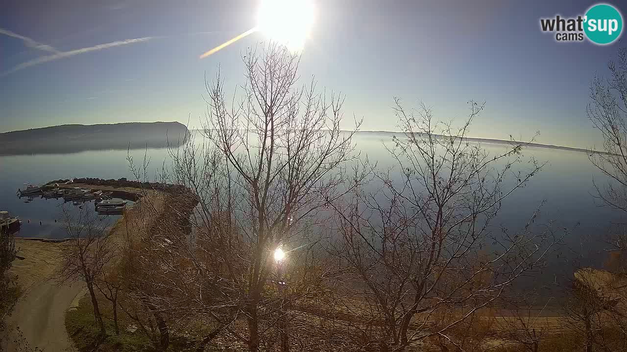 Camping Odmoree live webcam Ražanac – Dalmatien