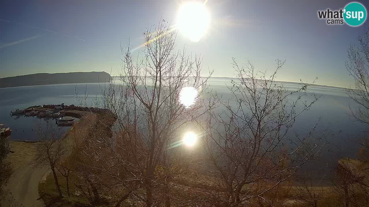 Camping Odmoree live cam Ražanac – Dalmatie