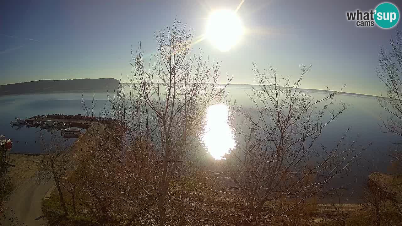 Camping Odmoree live cam Ražanac – Dalmatie