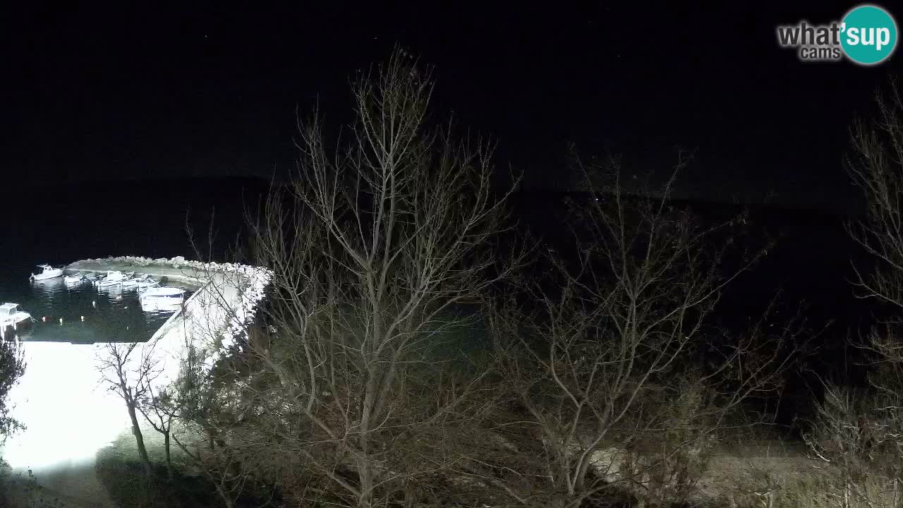 Camping Odmoree camera en vivo Ražanac – Dalmacia