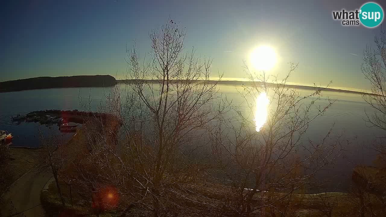 Camping Odmoree camera en vivo Ražanac – Dalmacia