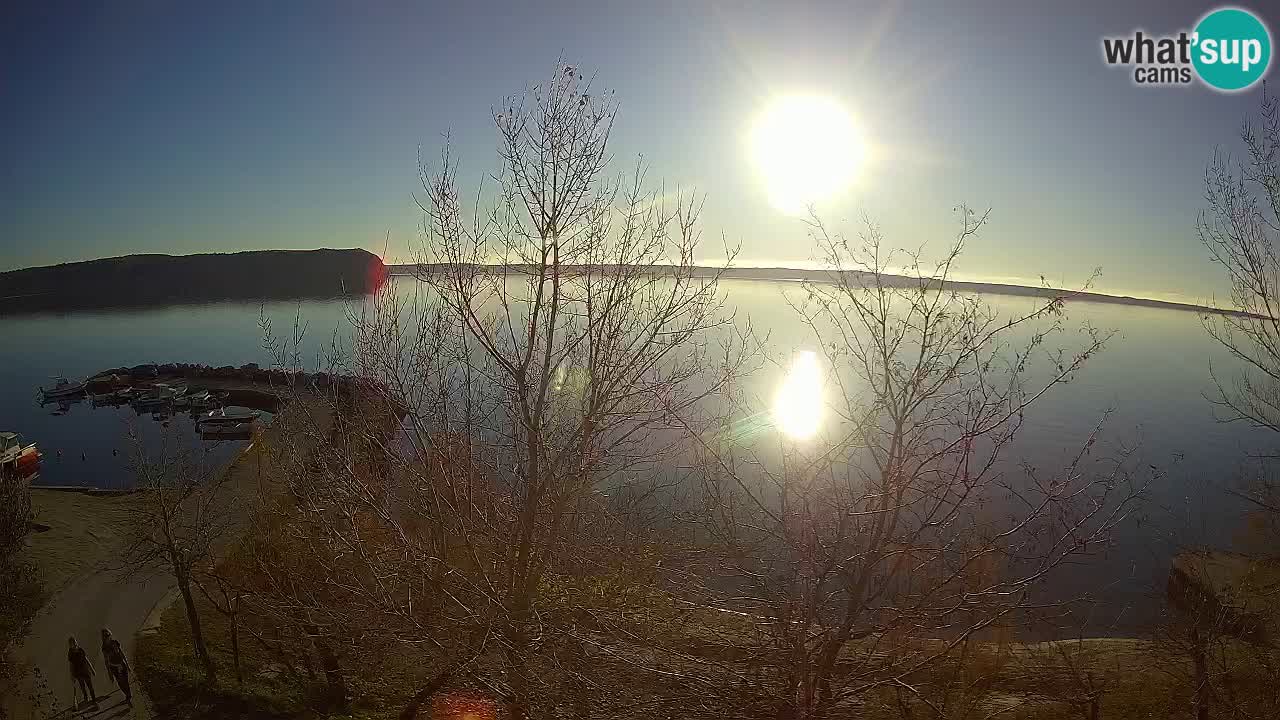 Camping Odmoree live cam Ražanac – Dalmatie