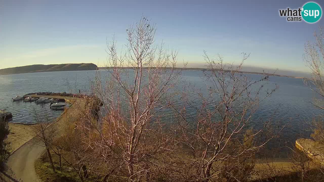 Camping Odmoree live cam Ražanac – Dalmatie