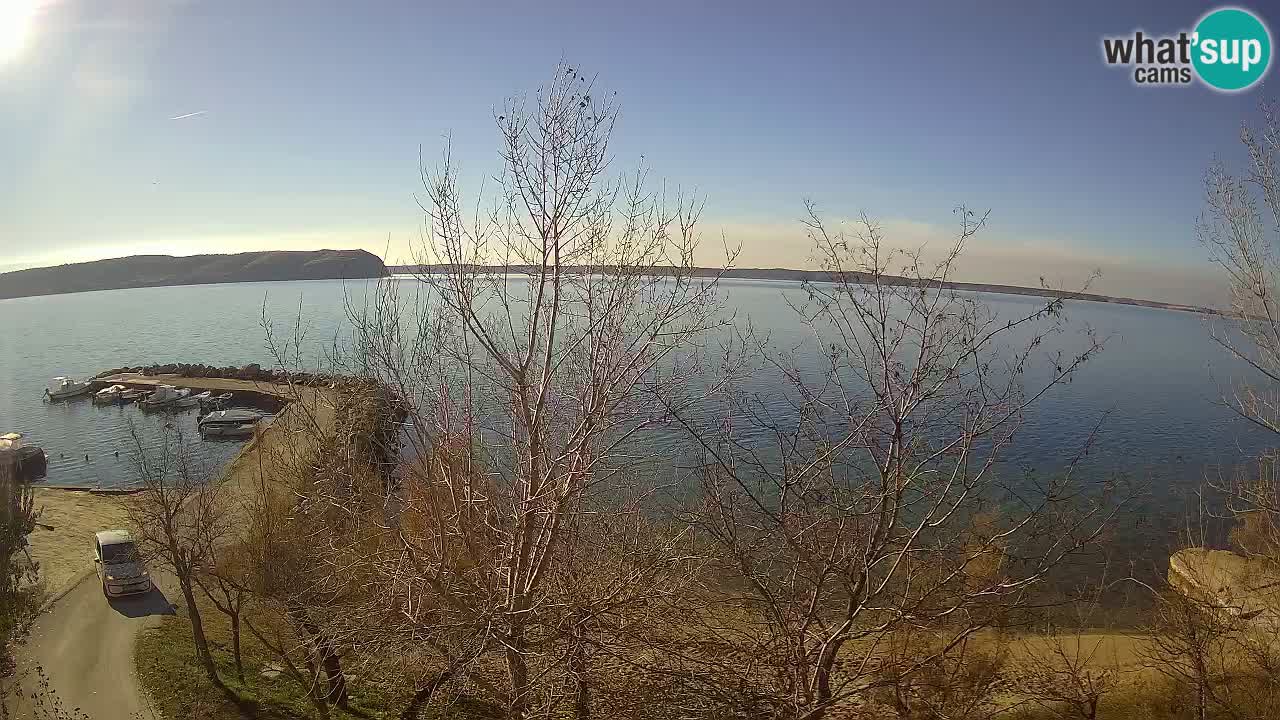 Camping Odmoree camera en vivo Ražanac – Dalmacia