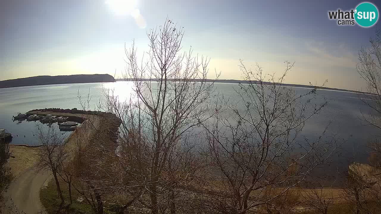 Camping Odmoree live webcam Ražanac – Dalmatien