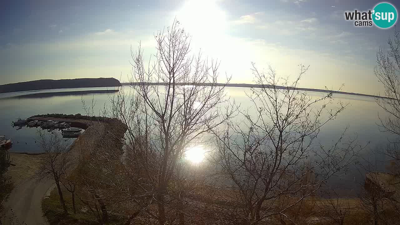 Camping Odmoree live cam Ražanac – Dalmatie