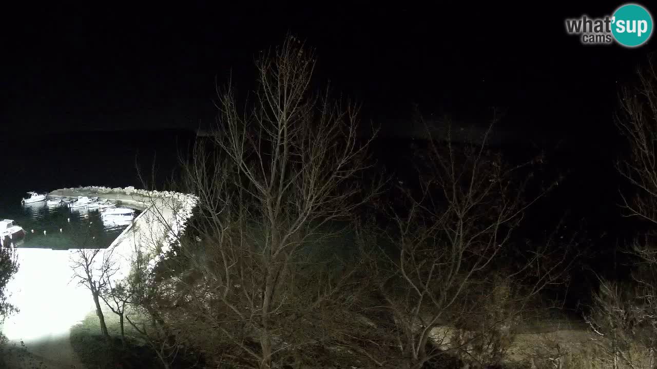 Camping Odmoree live webcam Ražanac – Dalmatien