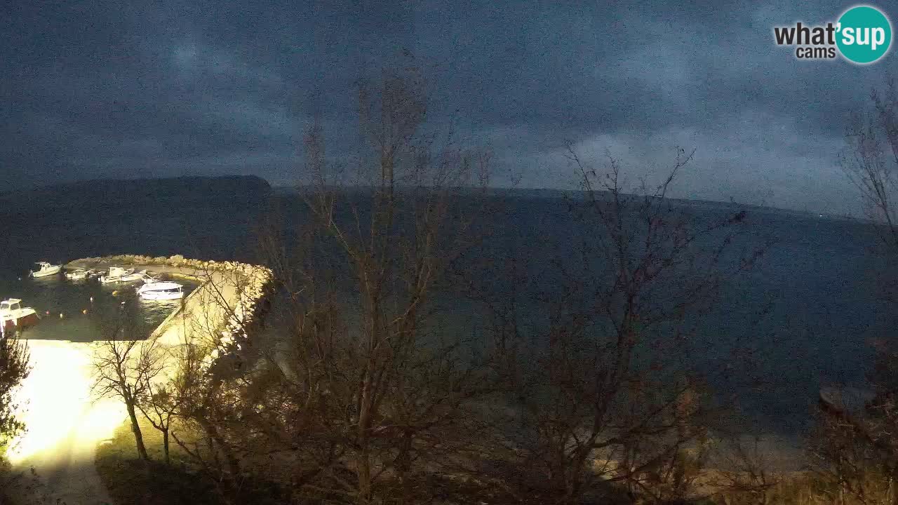 Kamp Odmoree spletna kamera Ražanac – Dalmacija