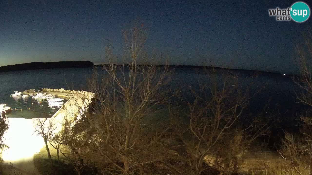 Kamp Odmoree spletna kamera Ražanac – Dalmacija