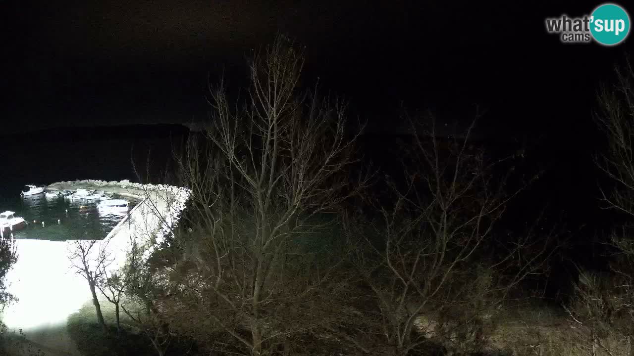 Kamp Odmoree spletna kamera Ražanac – Dalmacija
