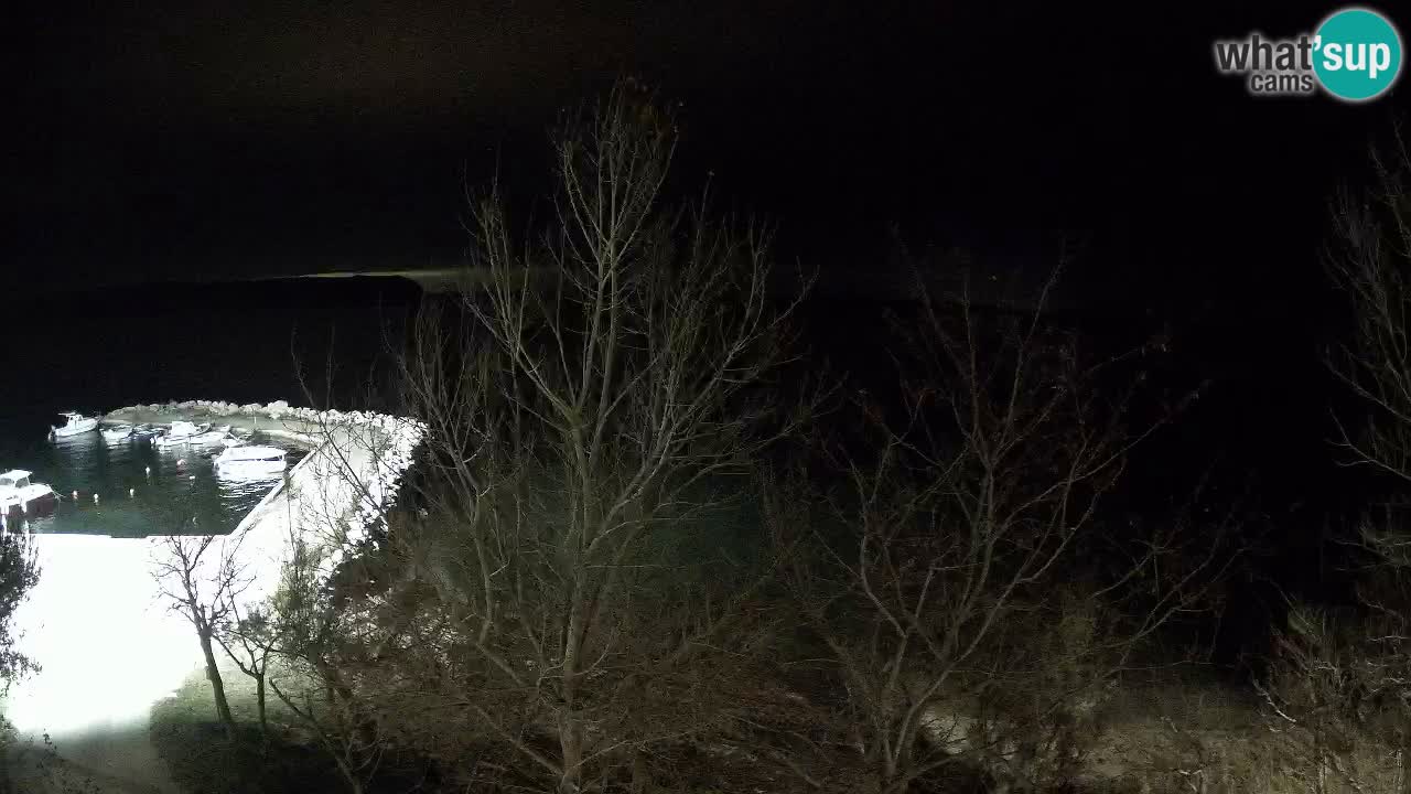 Camping Odmoree camera en vivo Ražanac – Dalmacia