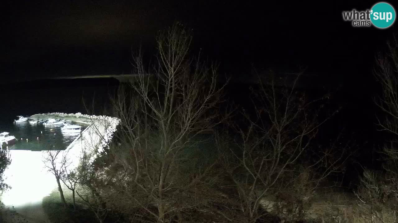 Camping Odmoree live cam Ražanac – Dalmatie