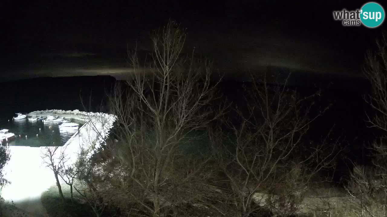 Kamp Odmoree spletna kamera Ražanac – Dalmacija