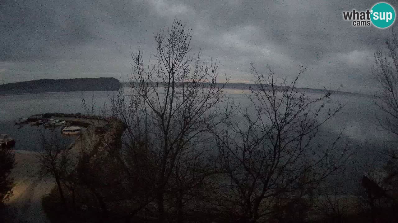 Kamp Odmoree spletna kamera Ražanac – Dalmacija