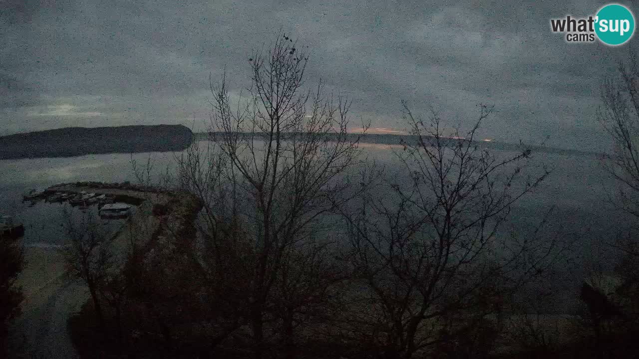 Kamp Odmoree spletna kamera Ražanac – Dalmacija