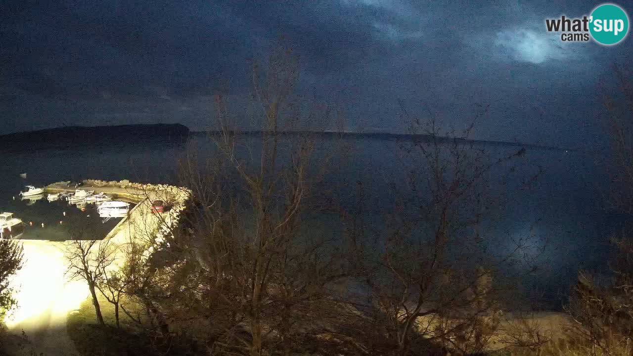 Kamp Odmoree spletna kamera Ražanac – Dalmacija