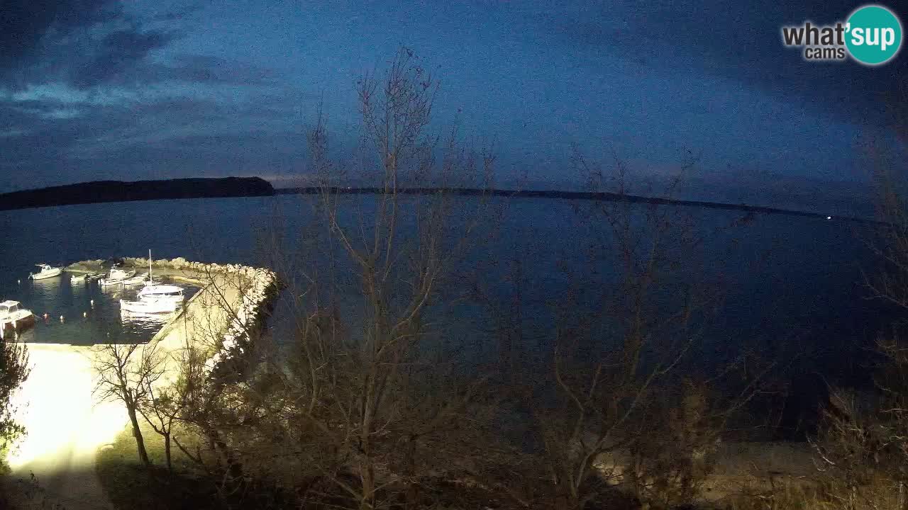 Camping Odmoree camera en vivo Ražanac – Dalmacia