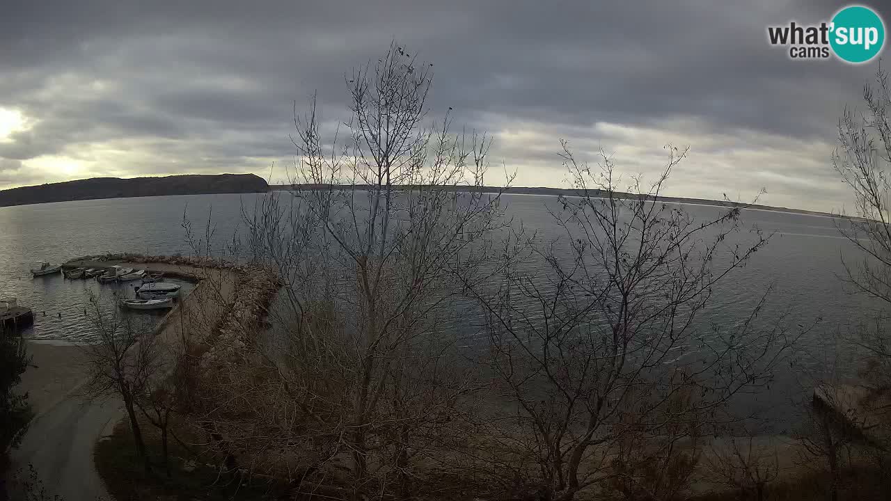 Camping Odmoree camera en vivo Ražanac – Dalmacia