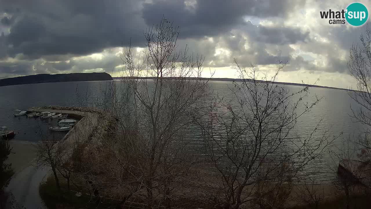 Kamp Odmoree spletna kamera Ražanac – Dalmacija