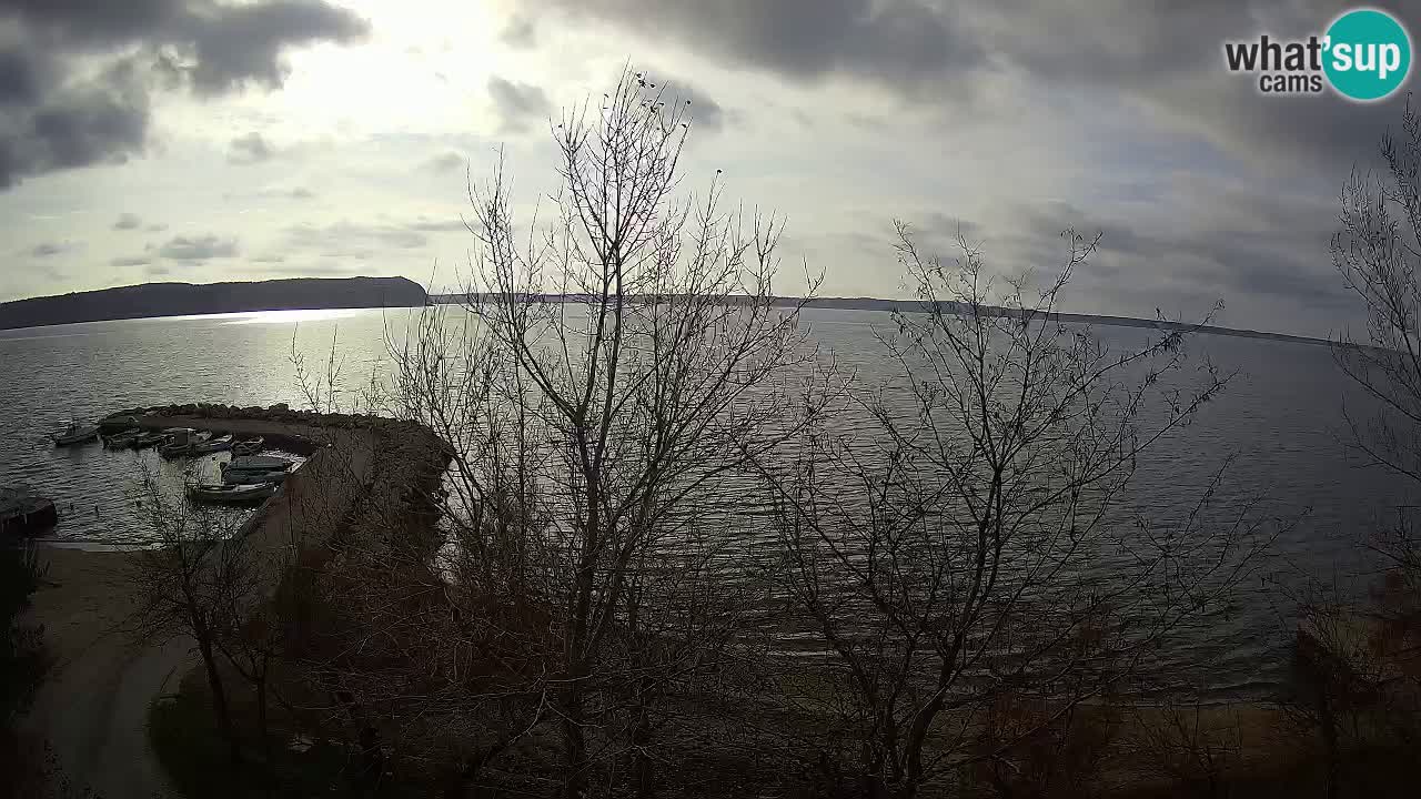 Camping Odmoree live webcam Ražanac – Dalmatien