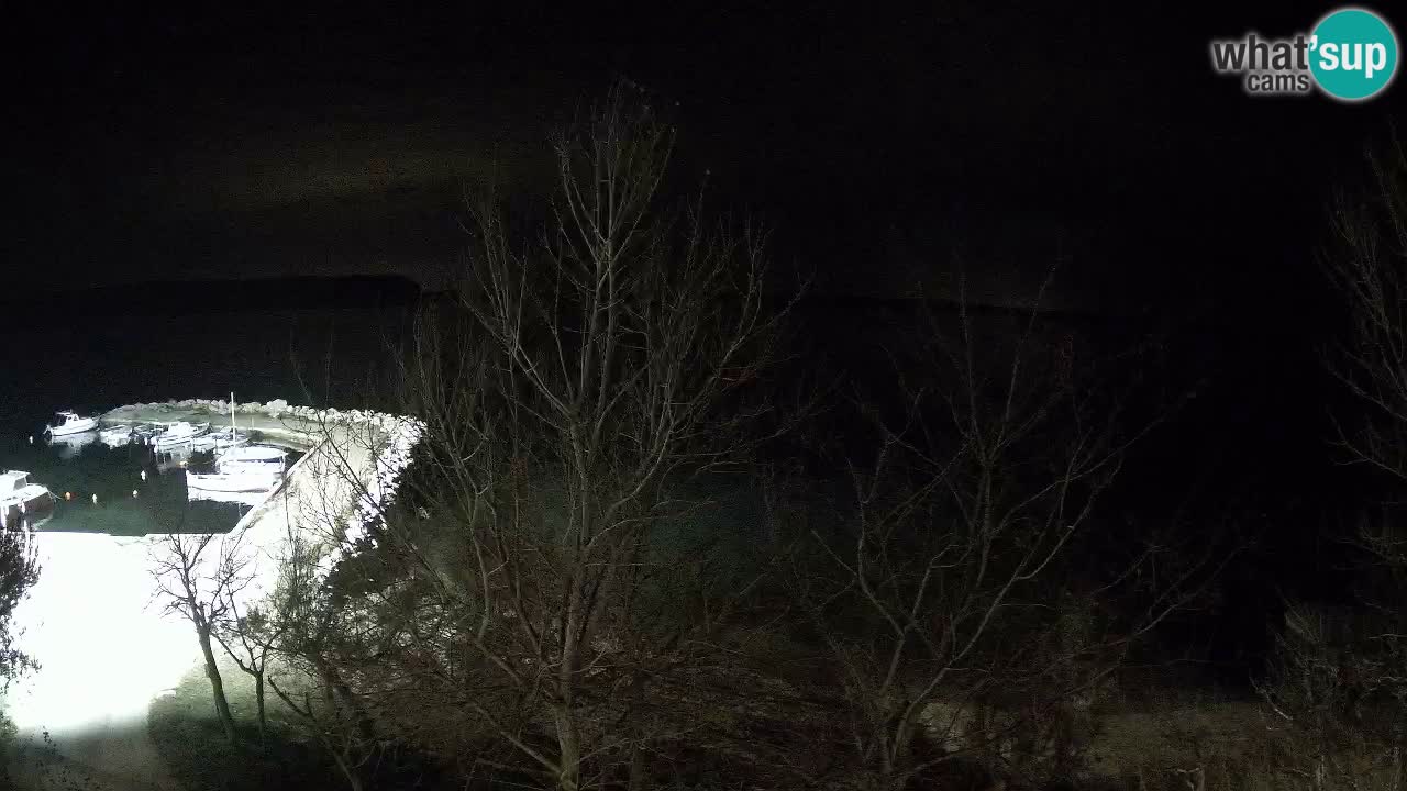 Camping Odmoree live webcam Ražanac – Dalmatien