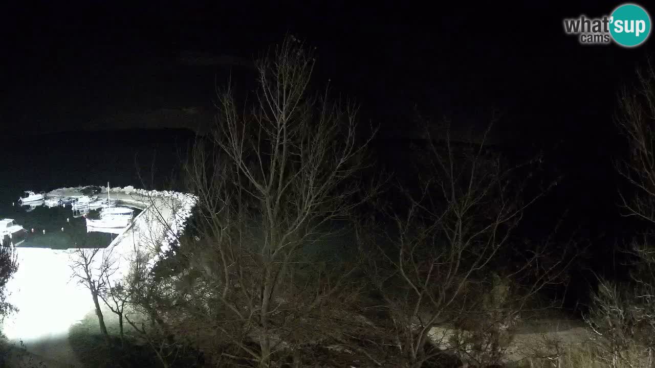 Camping Odmoree live webcam Ražanac – Dalmatien