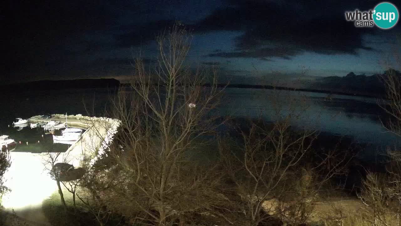 Camping Odmoree camera en vivo Ražanac – Dalmacia