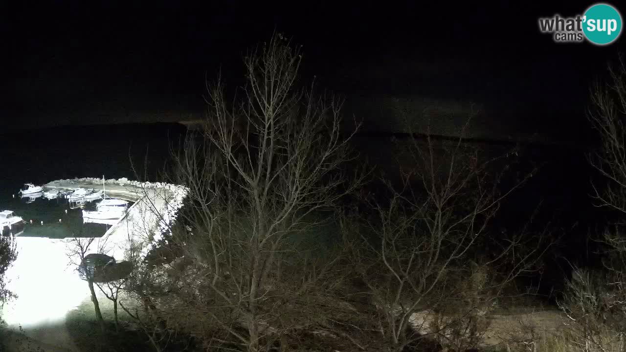 Camping Odmoree live cam Ražanac – Dalmatie